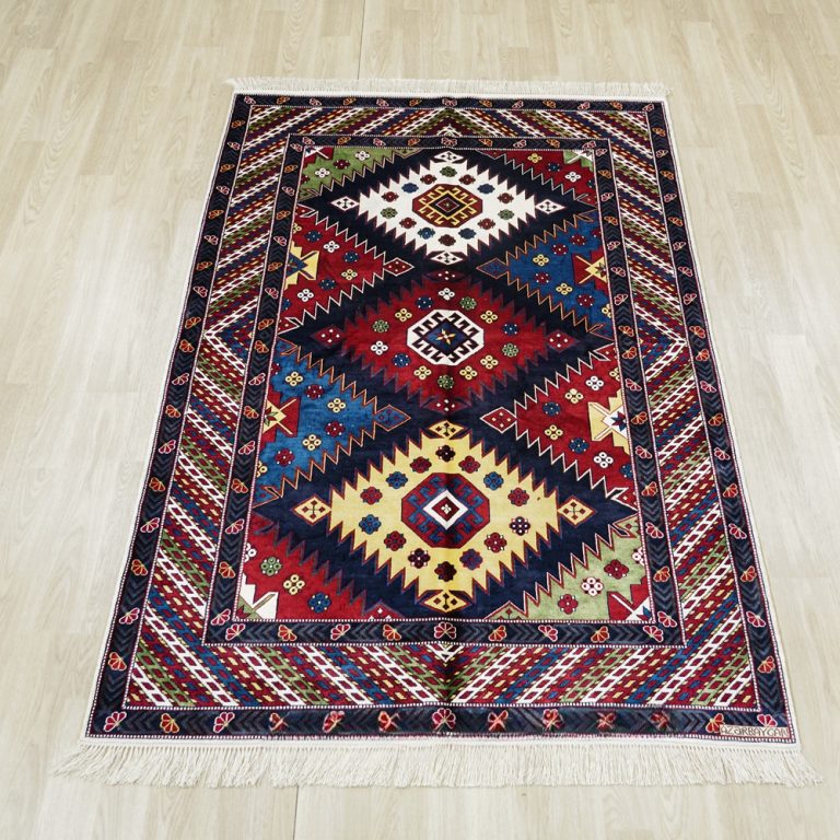 More than 3,000 square feet of handmade silk carpets will be sent to the United States