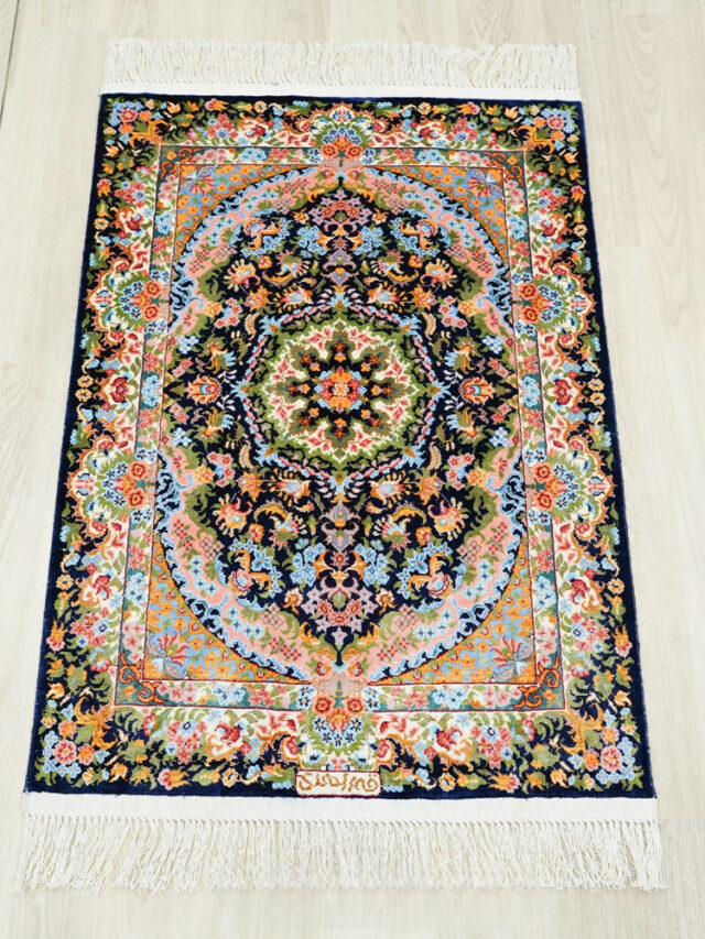 Handmade Caucasian Kazak Rugs Silk Tribal Area Rug 10x13ft